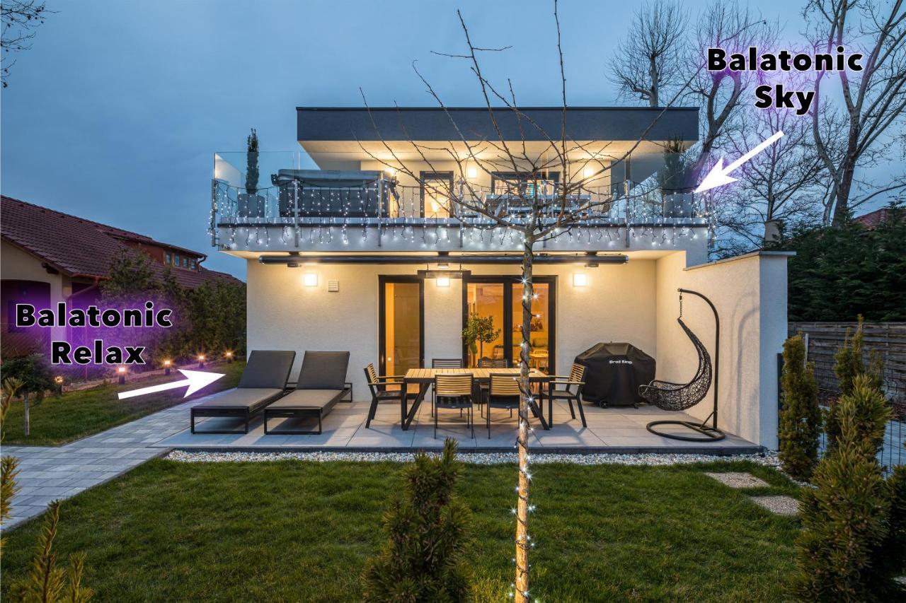 Balatonic Sky Apartment Zamardi Bagian luar foto